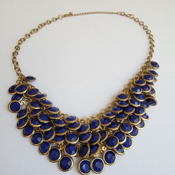 Blue Stone Chainmaille Necklace - Picture 5 of 10